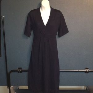Boden sz 4L Navy blue perfect work dress